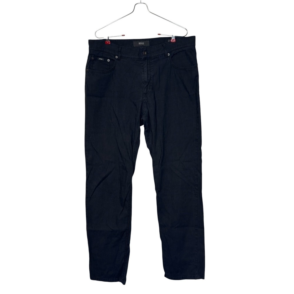 BRAX Men's‎ Pants Copper Regular Fit Preppy Slim Straight Stretch Gray 34X32